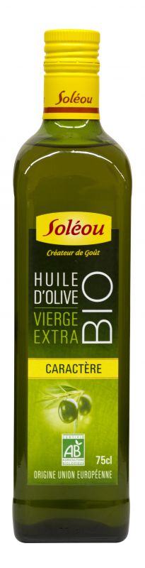 Huile d’olive bio Caractere - Bouteille 75cl