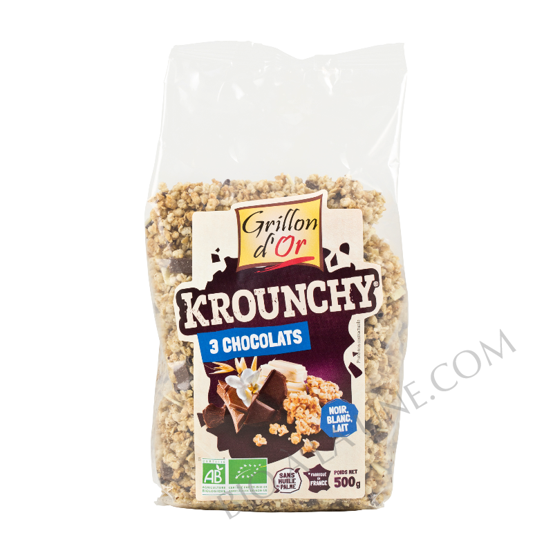 Krounchy® 3 Chocolats