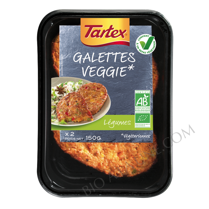 Galettes Veggie aux légumes