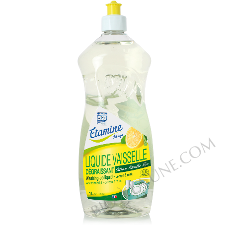 Liquide vaisselle citron-menthe 1L Etamine du lys