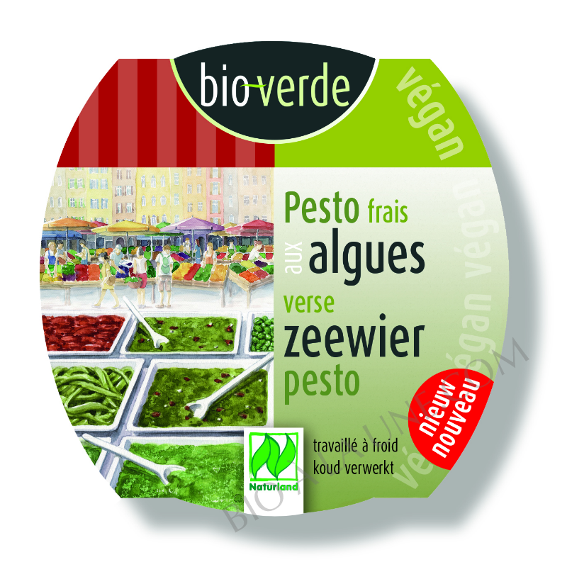 Pesto frais aux algues bio-verde