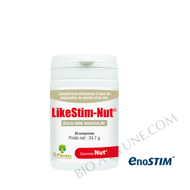 LikeStim-Nut, complément alimentaire à base de préparation de plantes et de zinc