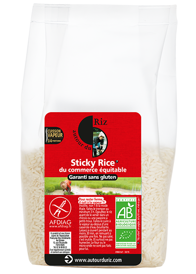 Sticky Rice du commerce équitable