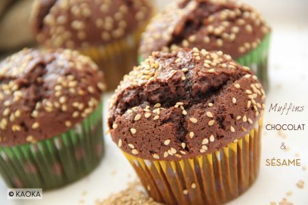 Muffins Chocolat & Sésame