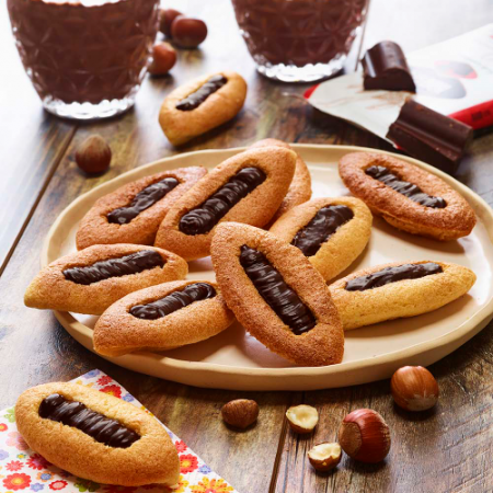 Barquettes au chocolat